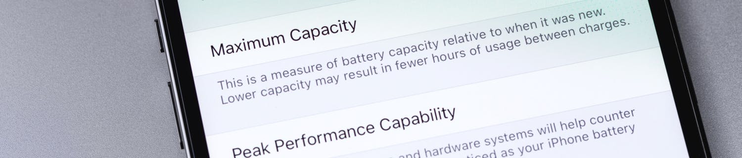 Godt skjult iPhone-batteri